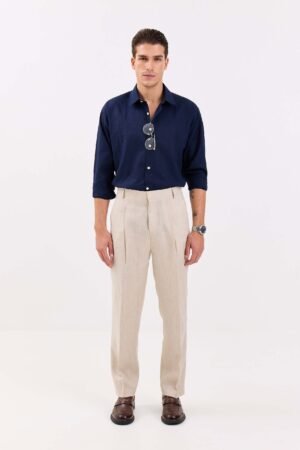 Natural Linen Trousers